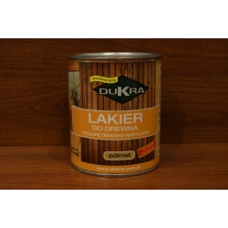 Lakier półmat 750ml , lakier wodny półmatowy DUKRA